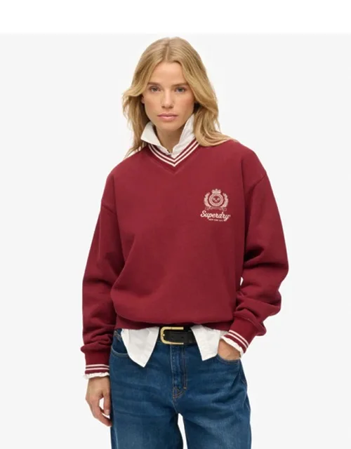 Country Club V-neck Sweatshirt