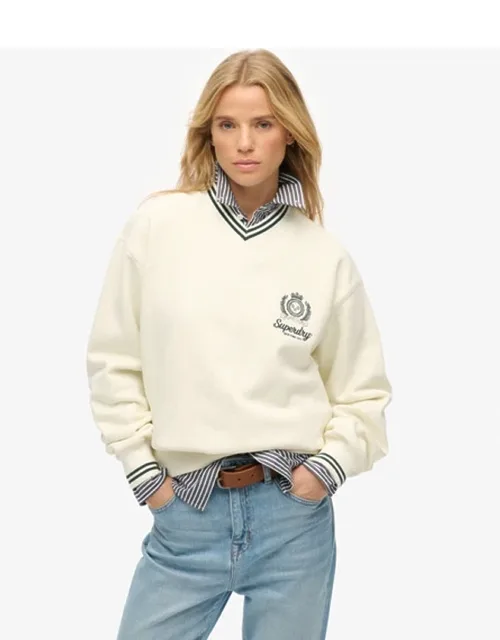 Country Club V-neck Sweatshirt