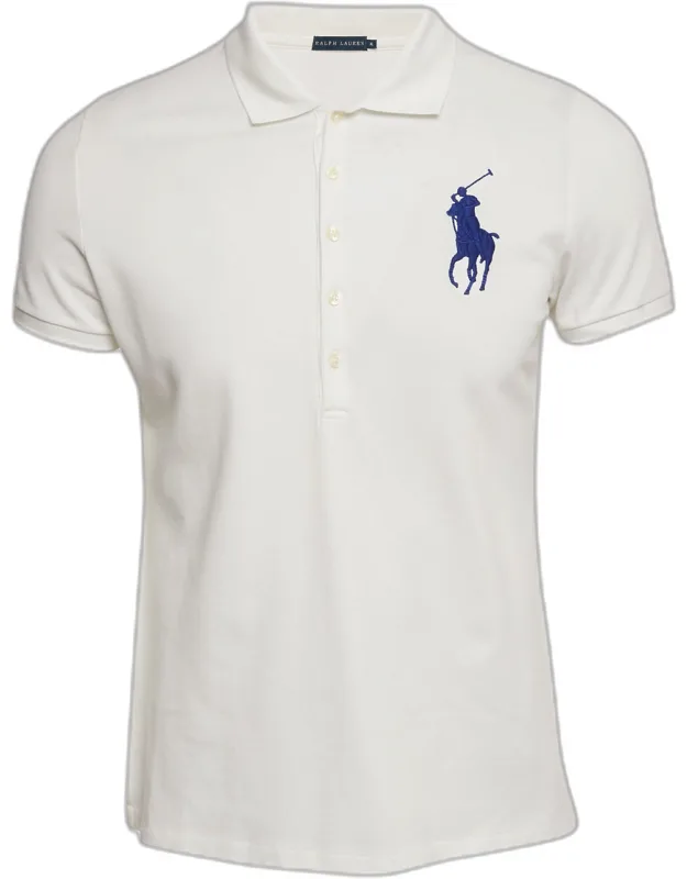 Embroidered Polo Cotton T-shirt