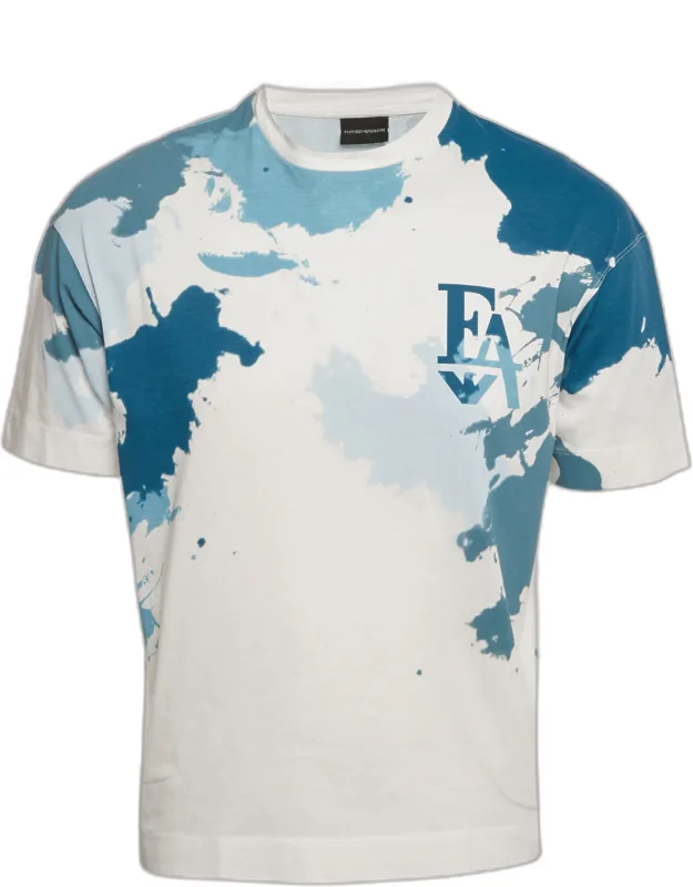 Printed Jersey Crewneck T-shirt