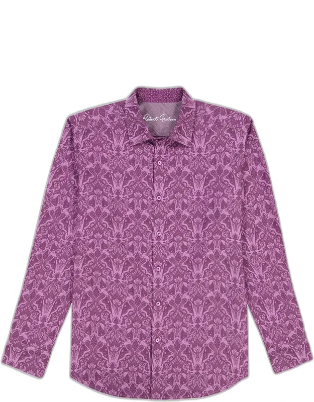 Highland Tonal Damask Sport Shirt