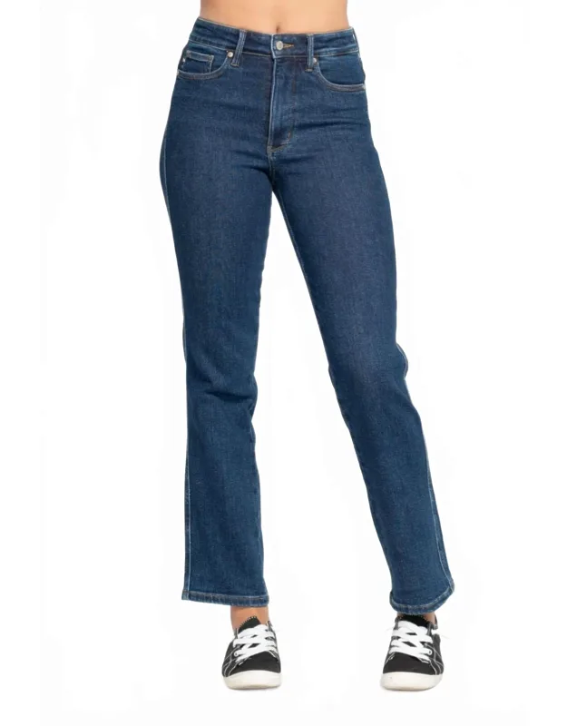 Tummy Control Classic Straight Jeans