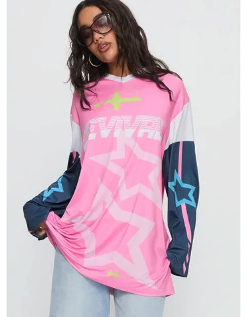 Revival Moto Long Sleeve Jersey Top