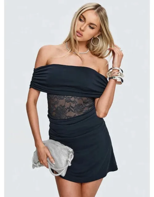 Off Shoulder Mini Dress
