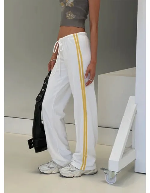Elation Low Rise Straight Leg Track Pants