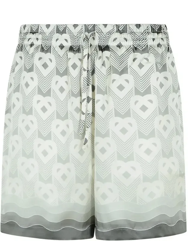 Silk Bermuda Shorts