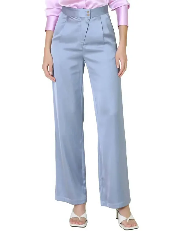 Satin Twill Pants
