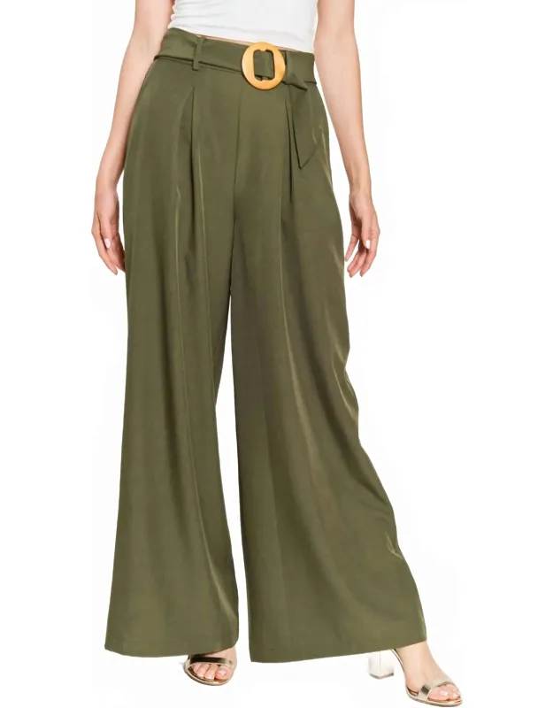 Belted Pants