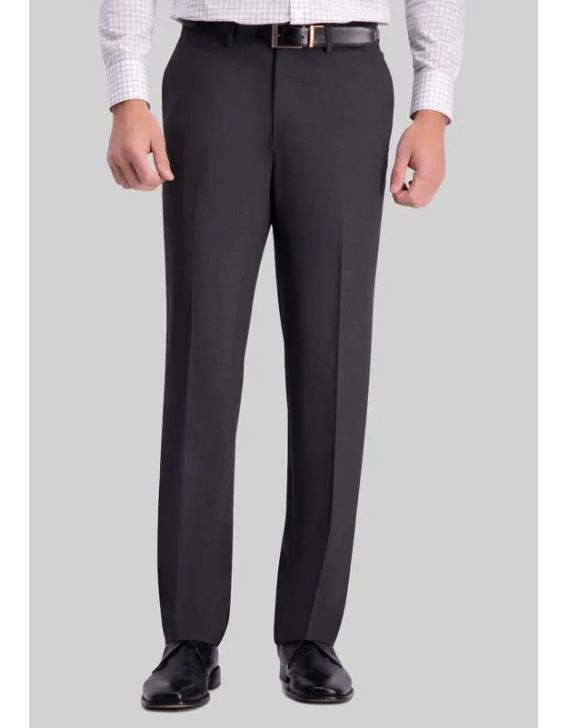 Tailored Fit 4-way Stretch Flat Front Dress Pants