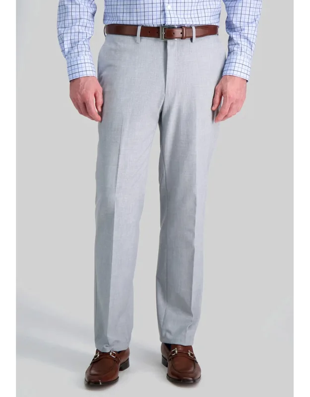 Tailored Fit 4-way Stretch Flat Front Dress Pants