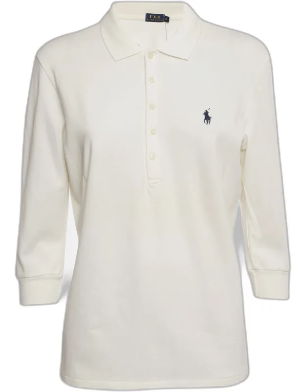 Off-white Cotton Julie Polo T-shirt