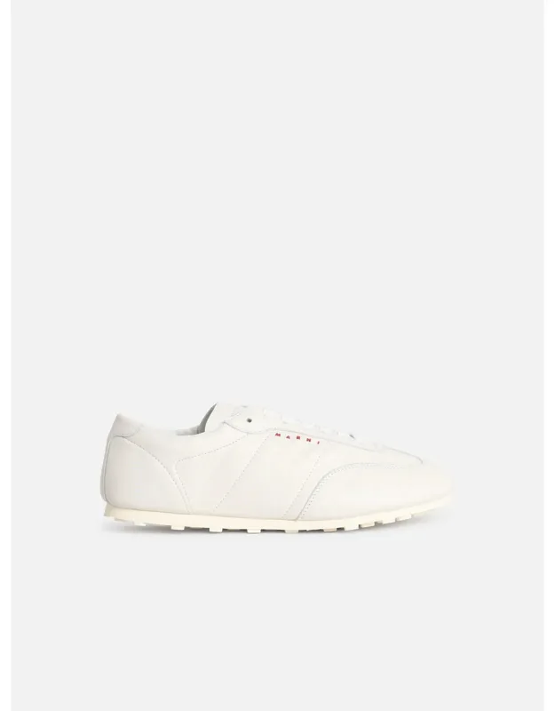 White Leather Sneakers