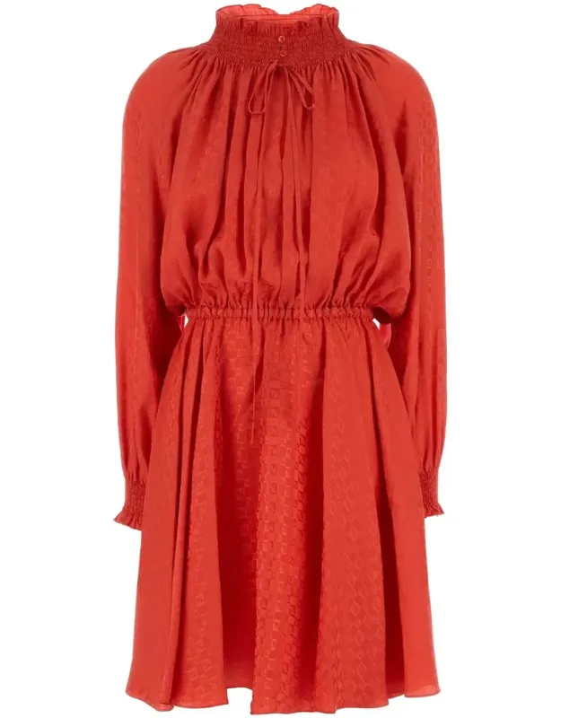 Silk Mini Dress