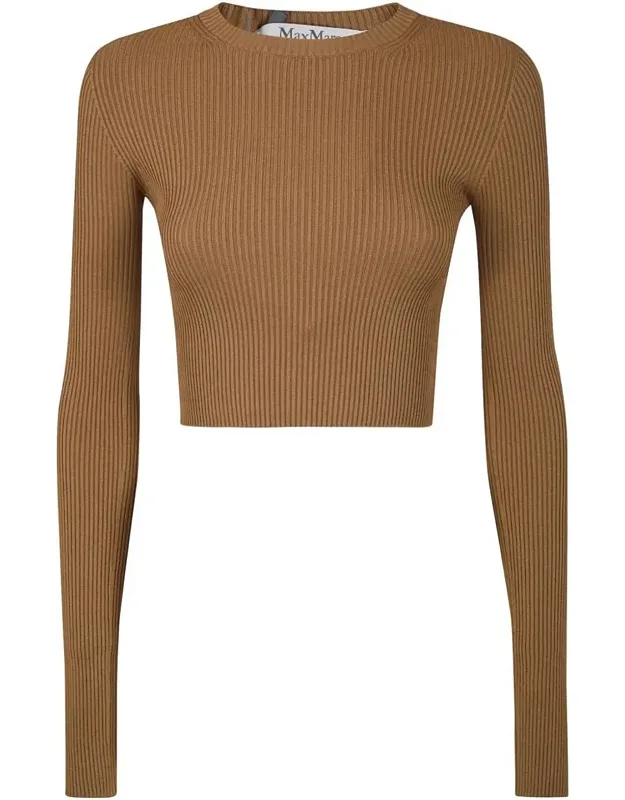 Max Mara Sweaters, Fitted Silhouette, Ribbed Texture