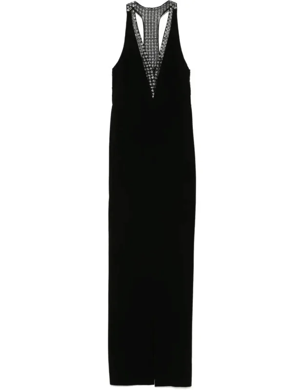 Dress V-neck Sleeveless