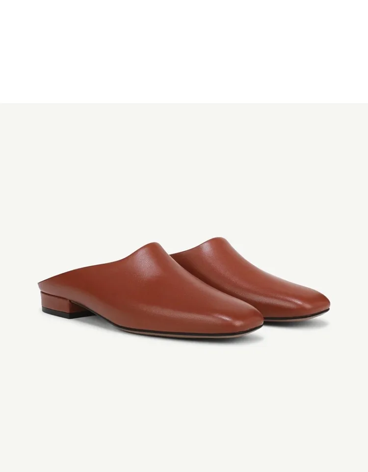 Daley Mules, Slip-on Fit, Round Toe