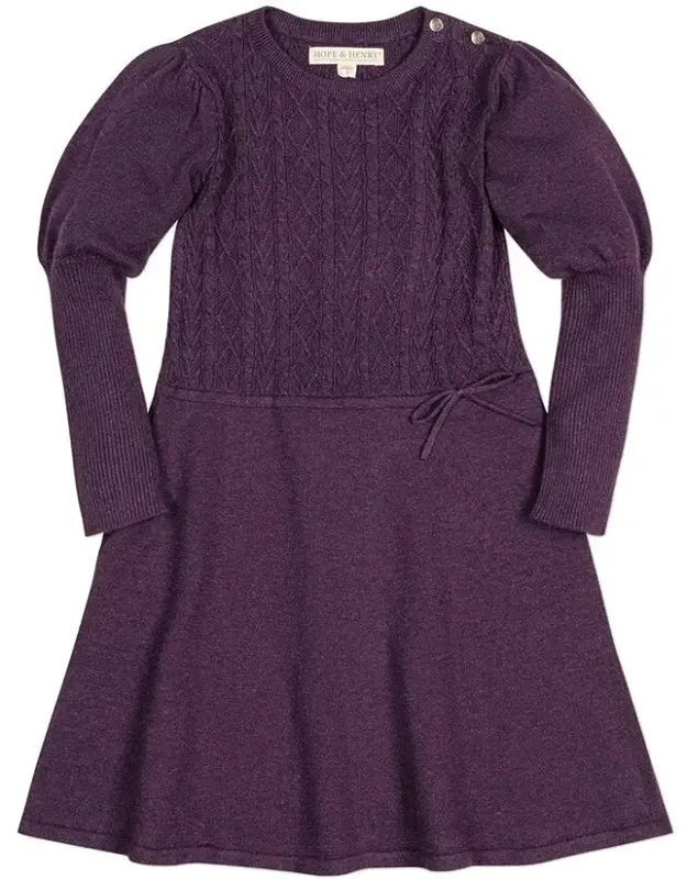 Bubble Sleeve Sweaterdress