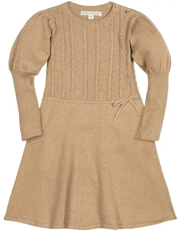 Bubble Sleeve Sweaterdress