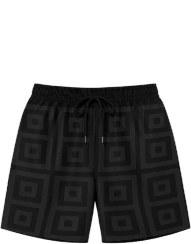 Pattern Swim Shorts