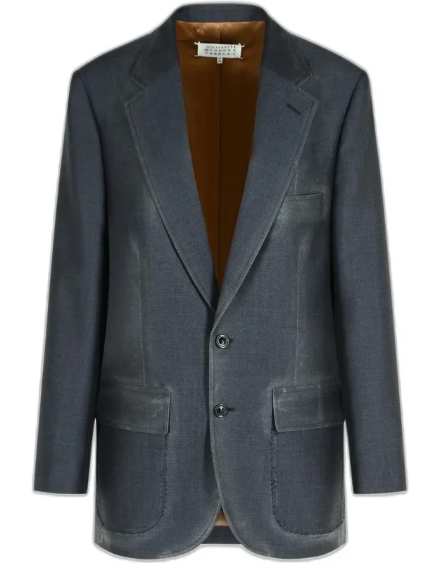 Wool Blend Blazer