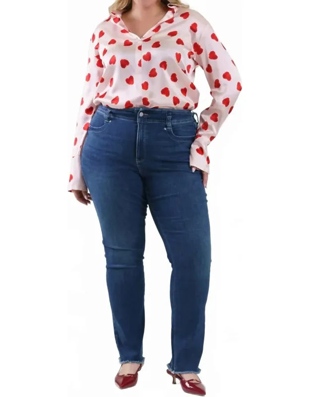 Daria French Cuff Silk Blouse - Polished Workwear Staple