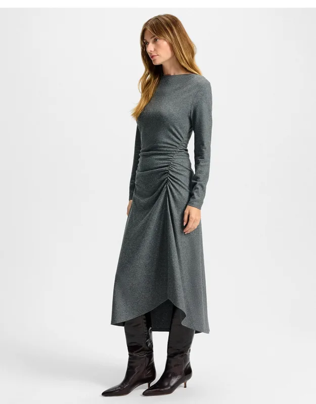 Theodora Wool Midi Dress