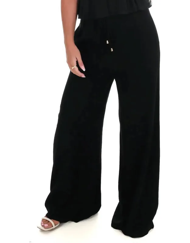Little Luxuries Linen Wide Leg Pants