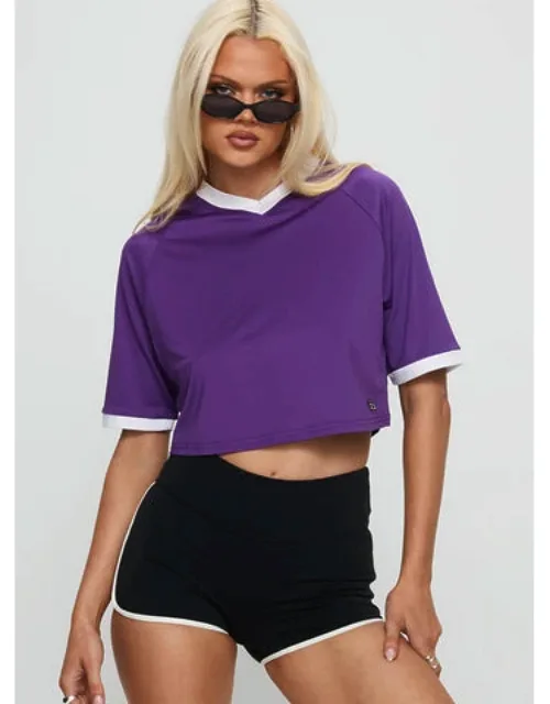 Cropped Soccer Jersey Tee