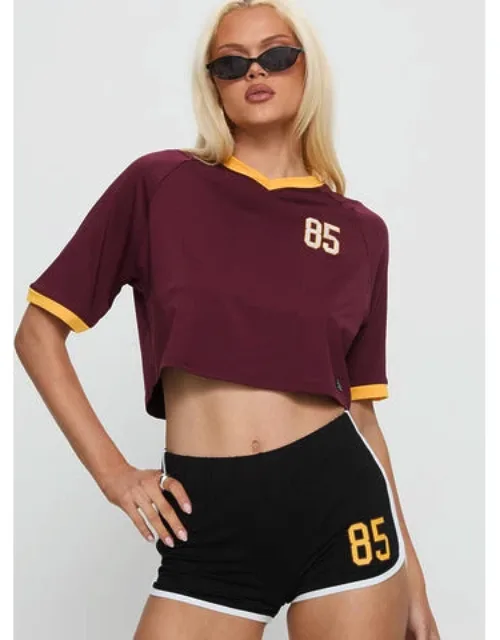 Cropped Soccer Jersey Tee
