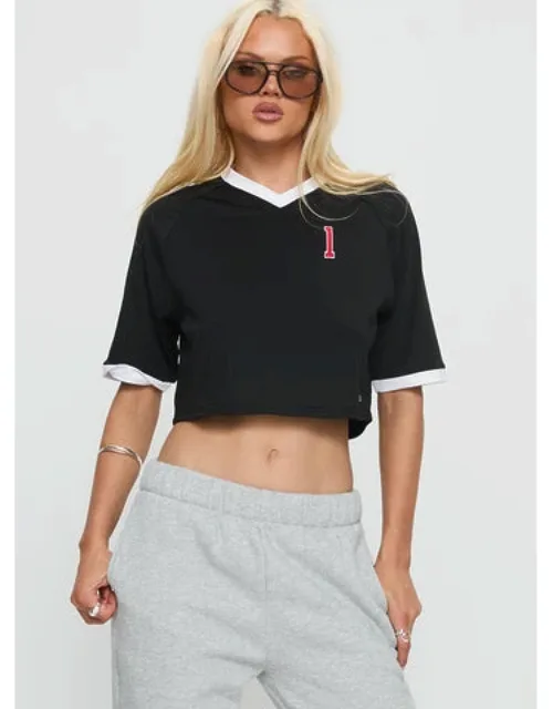 Cropped Soccer Jersey Tee