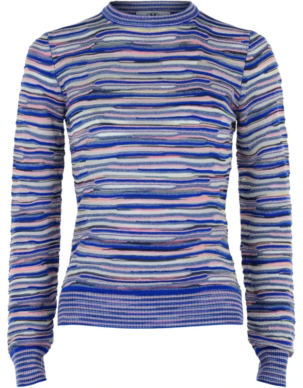 Wave Slim-fit Knit Sweater