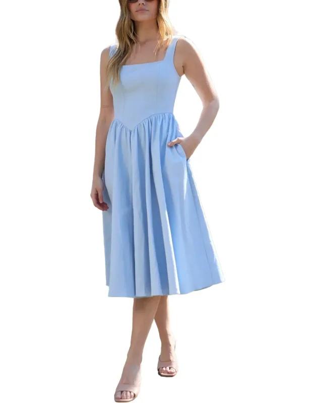 Hayley Corset Inspired Midi Dress