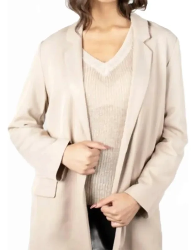 Ribbed Blazer