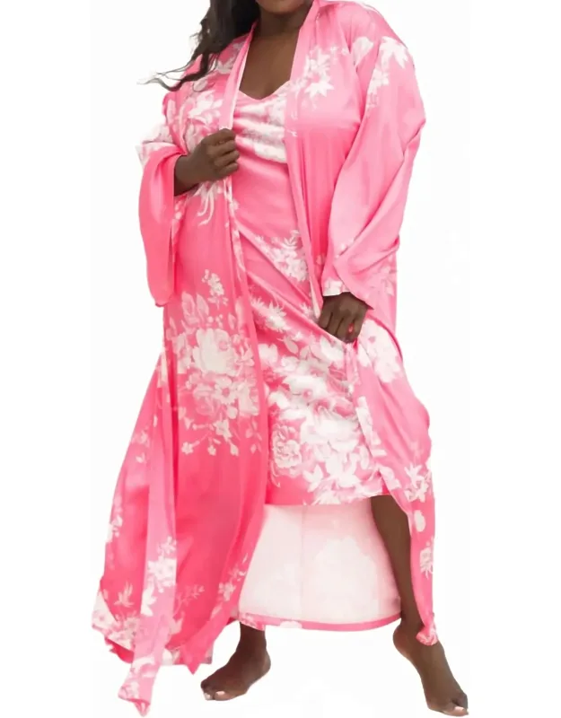Floral Maxi Robe