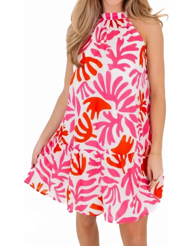 High Neck Dress