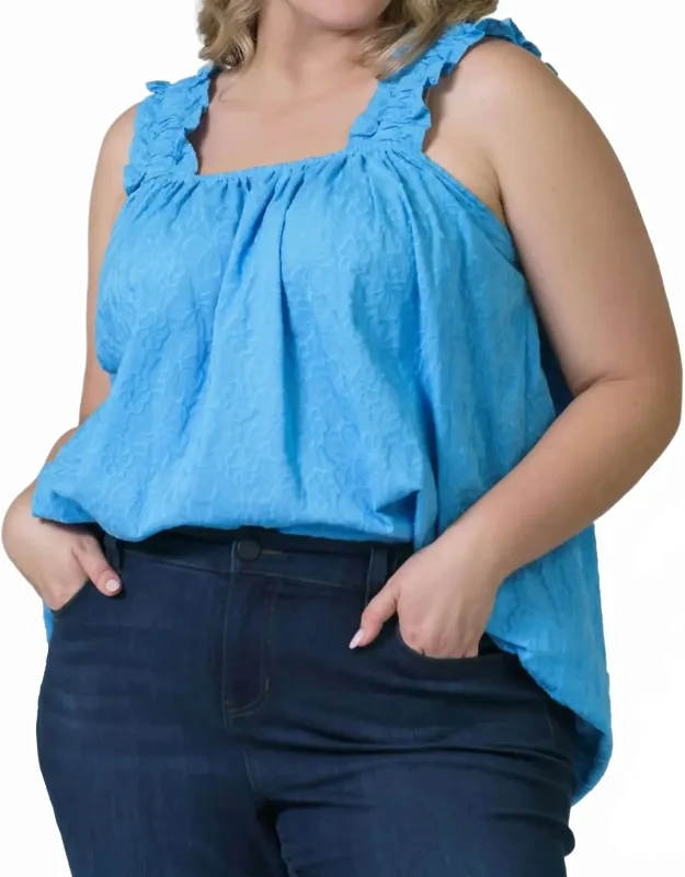 Silvia Sleeveless Square Neck Top