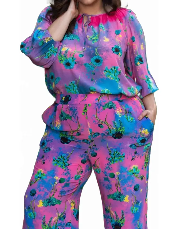 Floral Long Sleeve Top
