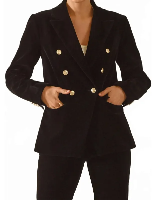 Milton Velvet Blazer