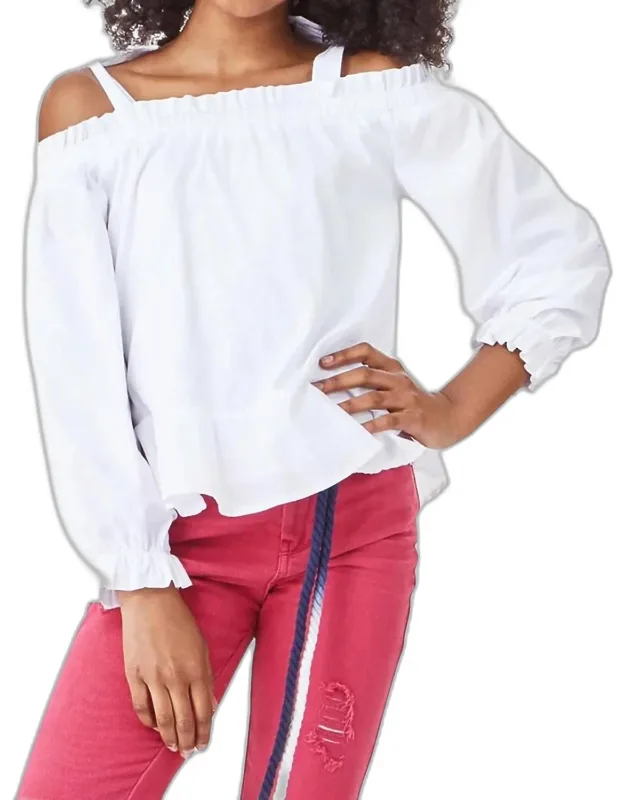 Sabira Off Shoulder Long Sleeve Top