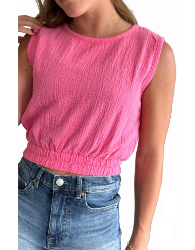 Crewneck Tank Top