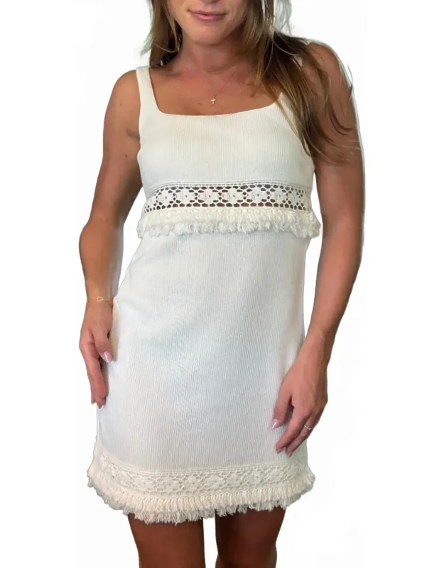 Classic Ribbed Mini Dress