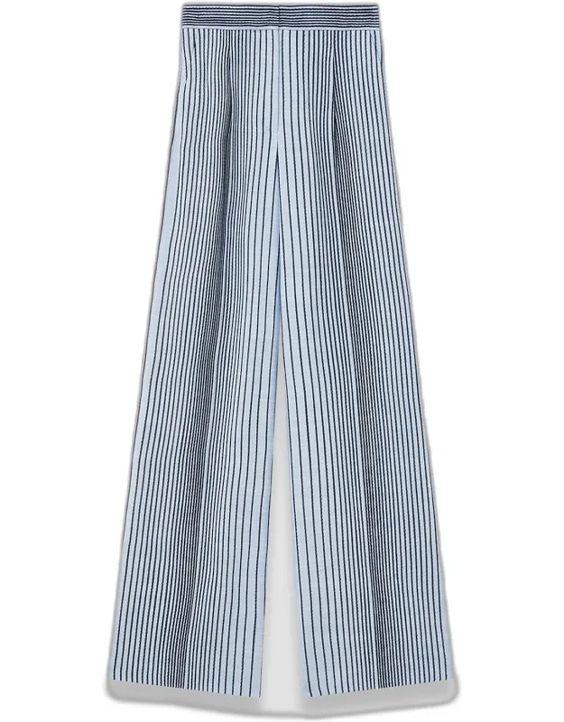 Embroidered Stripes Trousers