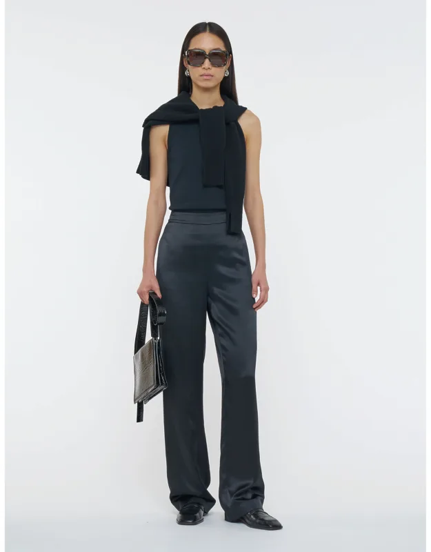 Silk Satin Trousers