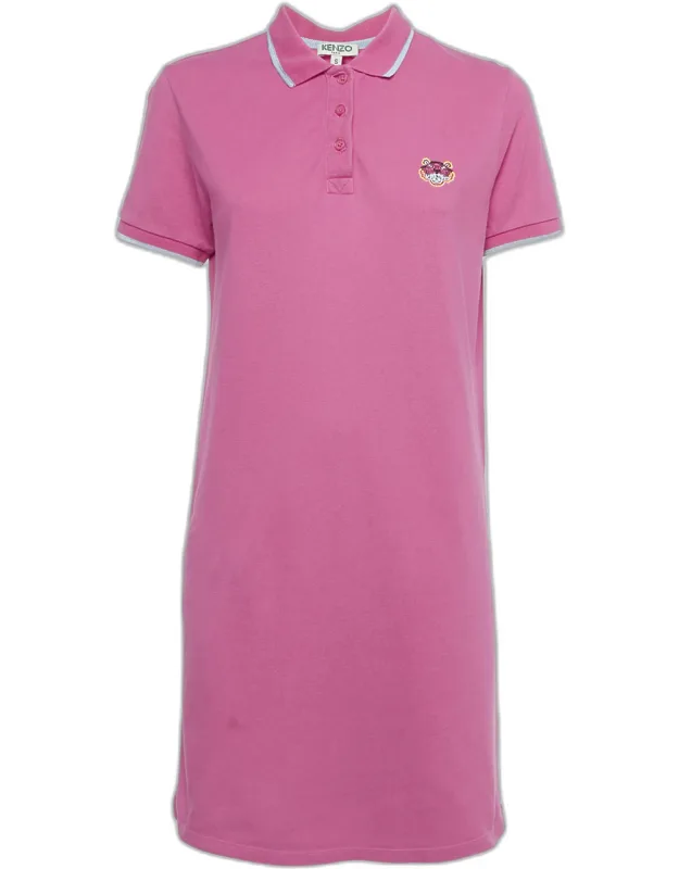 Logo Embroidered Cotton Polo T-shirt