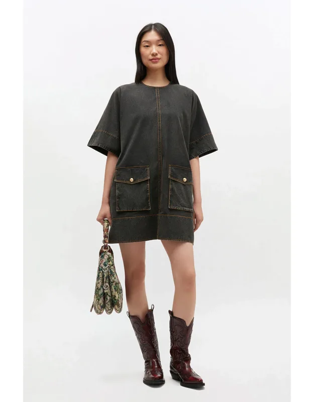 Washed Kimono Dress