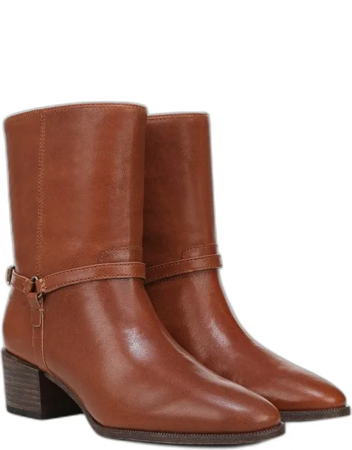 Franco Kian Ankle Boot With Pull On Fit And Block Heel