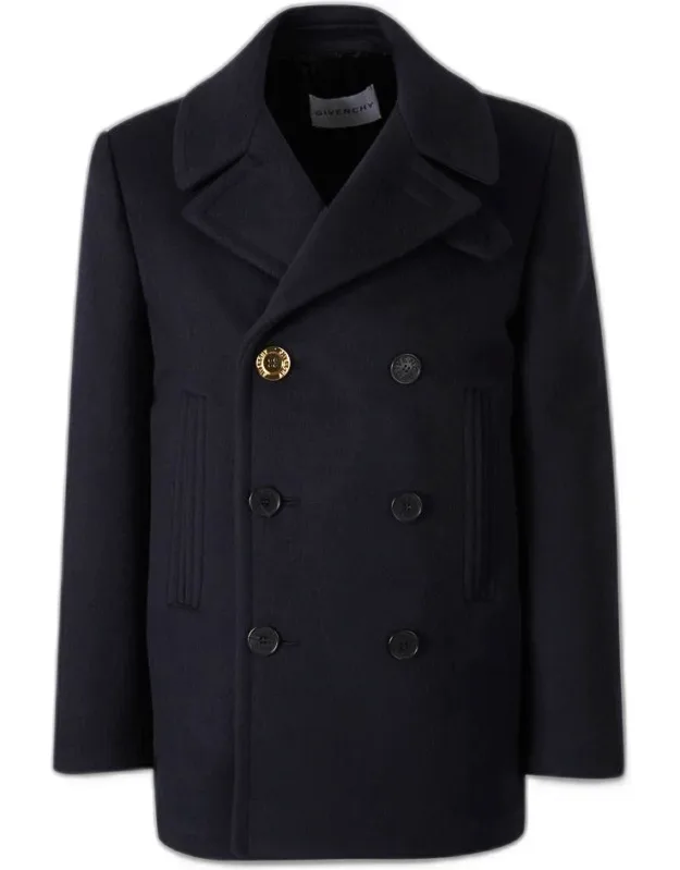 Wool Caban Coat