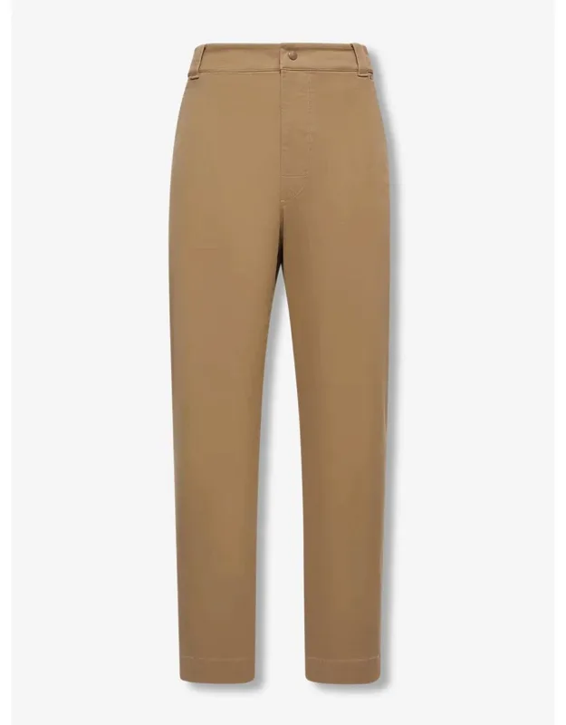 Cotton Gabardine Trousers