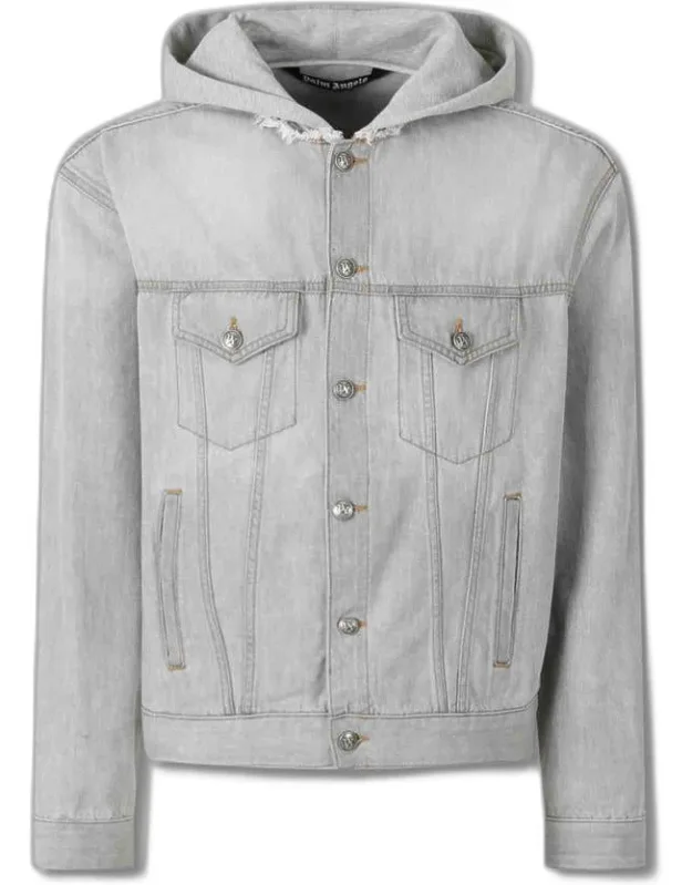 Hooded Denim Jacket