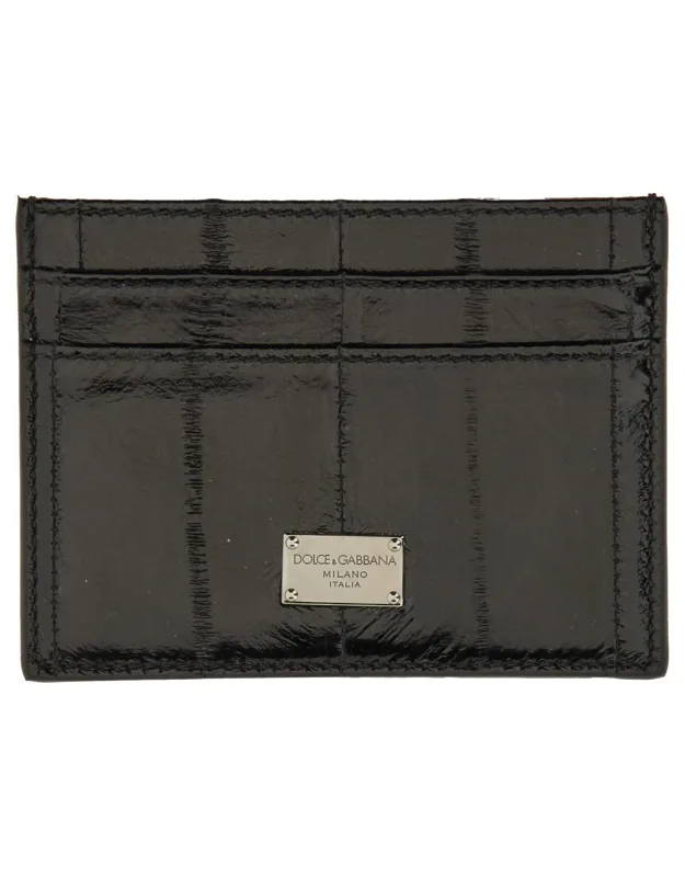 Eel Skin Card Case
